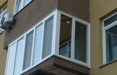 Балконы в Киеве под ключ - остекление и ремонт